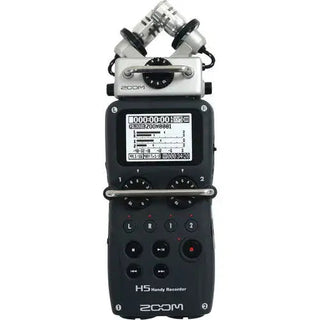 Zoom H5 4-Input / 4-Track Portable Handy Recorder with Interchangeable X/Y Mic Capsule