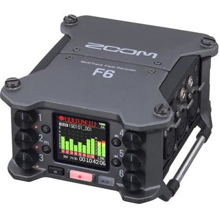 Zoom F6 6-Input / 14-Track Multi-Track Field Recorder