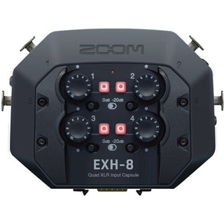 Zoom EXH-8 Quad XLR Input Capsule for H8 Recorder