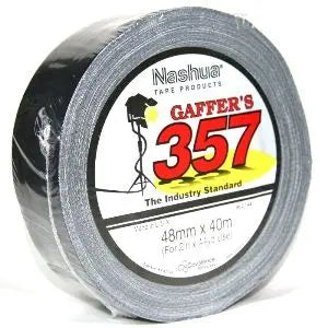 Nashua 357 Gaffer Tape (48mm x 40m, Black)