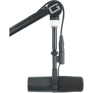 Gator Professional Broadcast Boom Mic Stand with LED Light