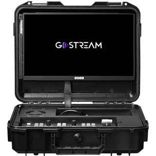 OSEE GoStream Deck HDMI/USB Live Streaming Video Switcher Kit with Monitor and Hard Case