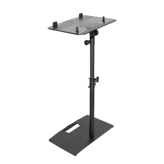 Gravity Stands Universal Laptop Stand with Adjustable Holding Pins and Steel Base Black