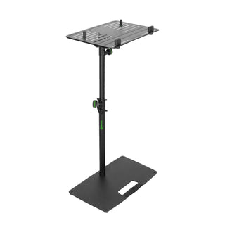 Gravity Stands Universal Laptop Stand with Adjustable Holding Pins and Steel Base Black