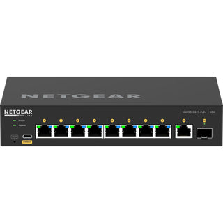 Netgear AV Line M4250 GSM4210PD 8-Port Gigabit PoE+ Compliant Managed AV Switch with SFP (110W)