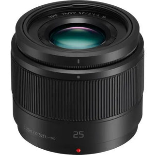 Panasonic Lumix G 25mm f/1.7 II ASPH Black Lens