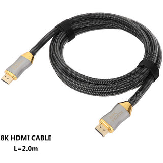 Rockn Braided 8K High-Speed 2.1 HDMI Cable (2m)