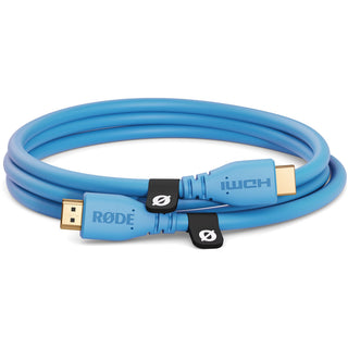 RODE Premium 4K60 High-Speed HDMI Cable (Blue, 1.5m)