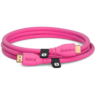 RODE Premium 4K60 High-Speed HDMI Cable (Pink, 1.5m)