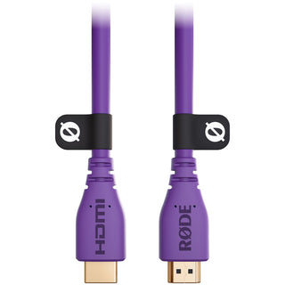 RODE Premium 4K60 High-Speed HDMI Cable (Purple, 1.5m)