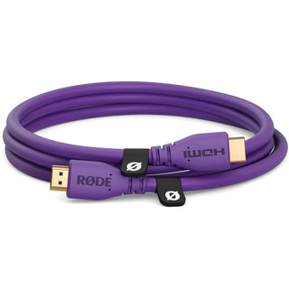 RODE Premium 4K60 High-Speed HDMI Cable (Purple, 1.5m)