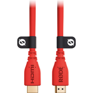 RODE Premium 4K60 High-Speed HDMI Cable (Red, 1.5m)