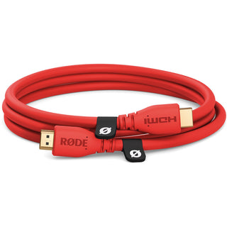 RODE Premium 4K60 High-Speed HDMI Cable (Red, 1.5m)