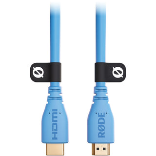 RODE Premium 4K60 High-Speed HDMI Cable (Blue, 3m)