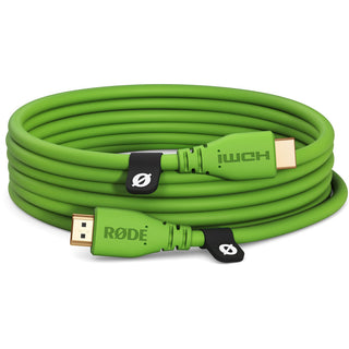 RODE Premium 4K60 High-Speed HDMI Cable (Green, 3m)