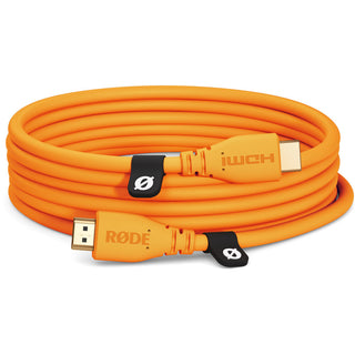 RODE Premium 4K60 High-Speed HDMI Cable (Orange, 3m)