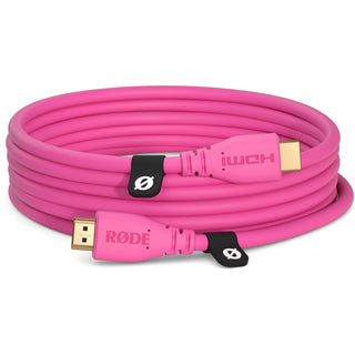 RODE Premium 4K60 High-Speed HDMI Cable (Pink, 3m)