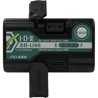 IDX System Technology SB-U98 PD Sony BP-U Lithium-Ion Battery (14.4V, 98Wh)