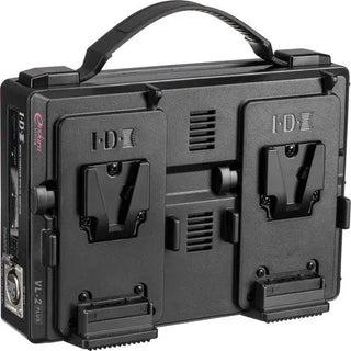 IDX VL-2PLUS 2-Channel Sequential Quick Charger with AC Adaptor(60W)