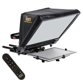 Ikan - PT-ELITE-V2-RC Elite Universal Tablet & iPad Teleprompter w/ Elite Remote