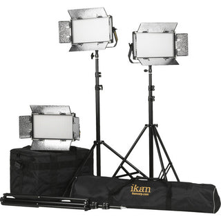 ikan Rayden Half x 1 Bi-Colour 3-Point Panel LED Light Kit