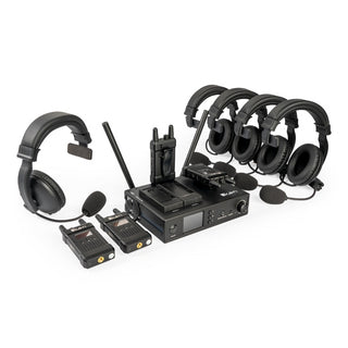 Ikan LIVECOM 1000FT WIRELESS INTERCOM SYSTEM WITH 4 BELTPACKS