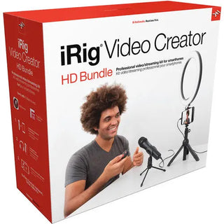 IK Multimedia iRig Video Creator HD Bundle All-in-One Streaming Setup for Smartphones