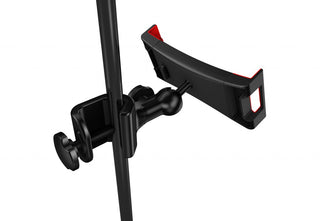 IK Multimedia iKlip 3 Deluxe Universal Tripod Mount and Mic Stand Support Bundle for Tablets