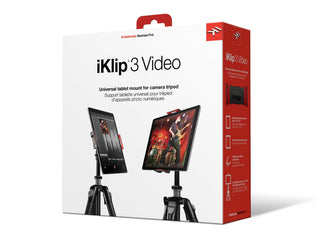 IK Multimedia iKlip 3 Video Universal Camera Stand Tripod Mount for Tablets