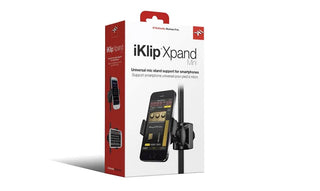 IK Multimedia iKlip Xpand MINI Universal Smartphone Mic Stand Mount