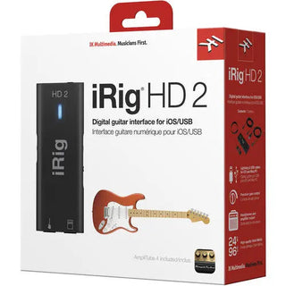 IK Multimedia iRig HD 2 - Guitar Interface for iOS, Mac and PC