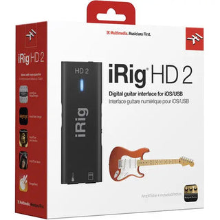 IK Multimedia iRig HD 2 - Guitar Interface for iOS, Mac and PC