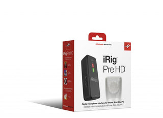 IK Multimedia iRig Pre HD Audio Interface with Mic Pre