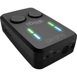 IK Multimedia iRig Pro Duo I/O 2-Channel Audio/MIDI Interface for Mobile Devices and Computers