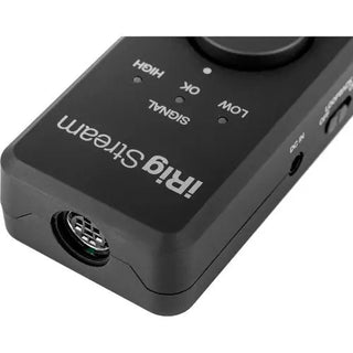 IK Multimedia iRig Stream Ultracompact 2x2 Audio Interface for Computers, Smartphones, and Tablets