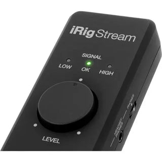 IK Multimedia iRig Stream Ultracompact 2x2 Audio Interface for Computers, Smartphones, and Tablets