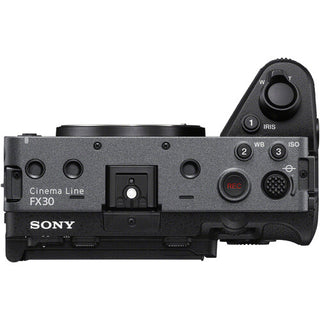 Sony FX30 Digital Cinema Camera with XLR Handle Unit (Body Only)