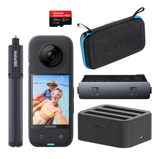 Insta360 X3 360-Degree Action Camera Pro Kit Insta360