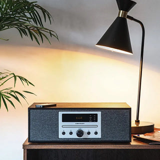 Crosley Finn Radio CD Player - Black Crosley