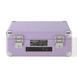 Crosley Cruiser Portable Retro CD Player with Stereo Bluetooth Speakers, FM Radio - Lavender Crosley