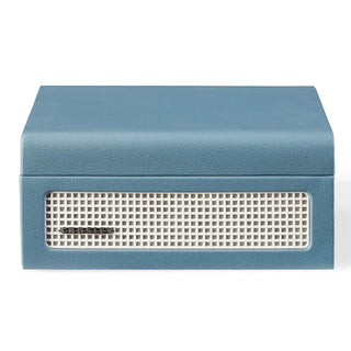 Crosley Voyager Portable Retro CD Player with Stereo Bluetooth Speakers, FM Radio - Washed Blue Crosley