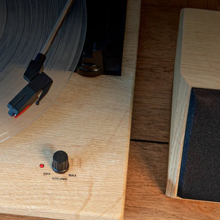 Crosley Brio Record Player Shelf System With Speakers - Natural Crosley