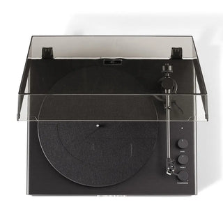 Crosley Stave 2-Speed Bluetooth Record Player Turntable with Built-in Speakers, Black Crosley