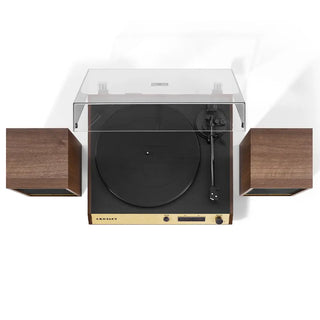 Crosley C72 Record Player Shelf System - Walnut Crosley