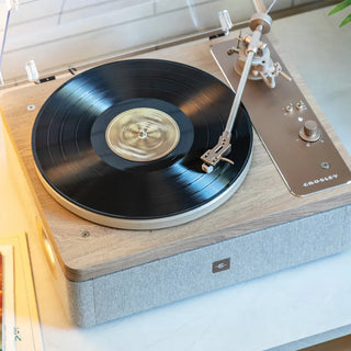 Crosley E100 Record Player Shelf System - Natural Crosley