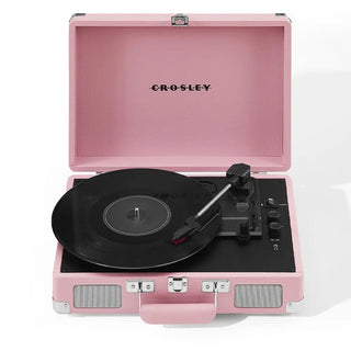 Crosley Cruiser Bluetooth Portable Turntable -  Blush Pink Crosley