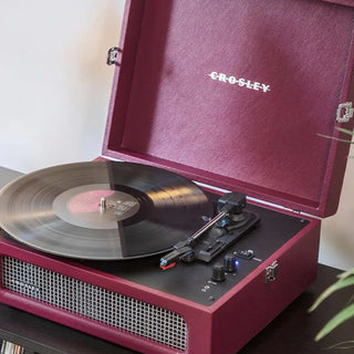 Crosley Voyager Bluetooth Portable Turntable - Burgandy Crosley