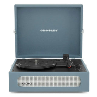 Crosley Voyager Bluetooth Portable Turntable - Washed Blue Crosley