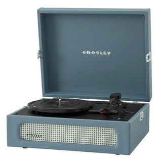 Crosley Voyager Bluetooth Portable Turntable - Washed Blue Crosley