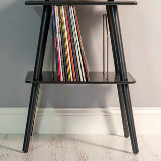 Crosley Voyager Bluetooth Portable Turntable + Entertainment Stand Bundle  - Navy Crosley